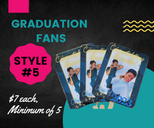 Load image into Gallery viewer, Graduation Photo Fans
