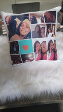 Load image into Gallery viewer, Custom photo panel blanket/pillow
