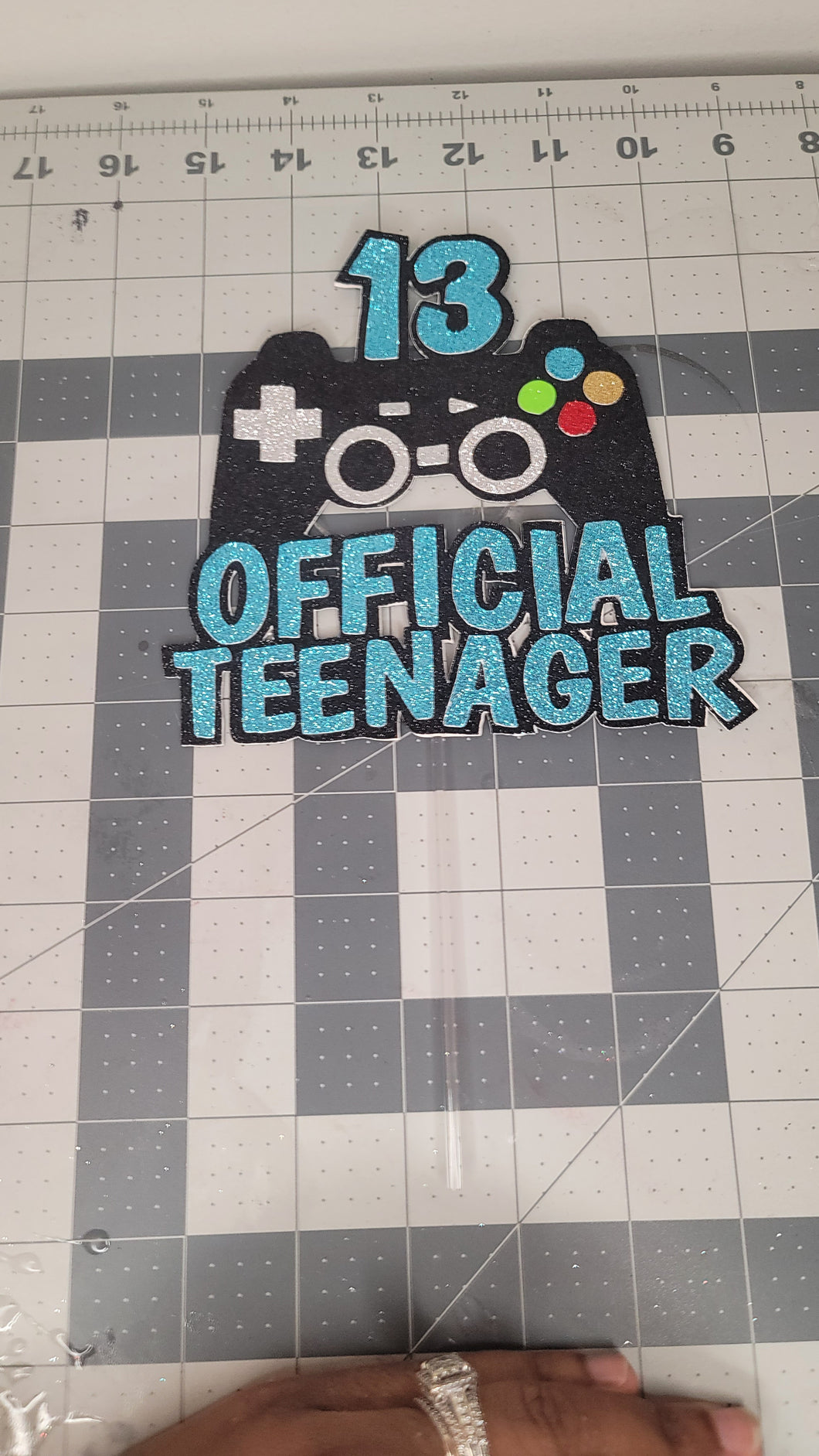 Official Teenager Cake Topper