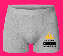 Load image into Gallery viewer, Naughty Boxers-Choking Hazard
