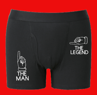 Naughty Boxers-The Man, The Legend