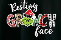 Load image into Gallery viewer, Resting Grinch Face
